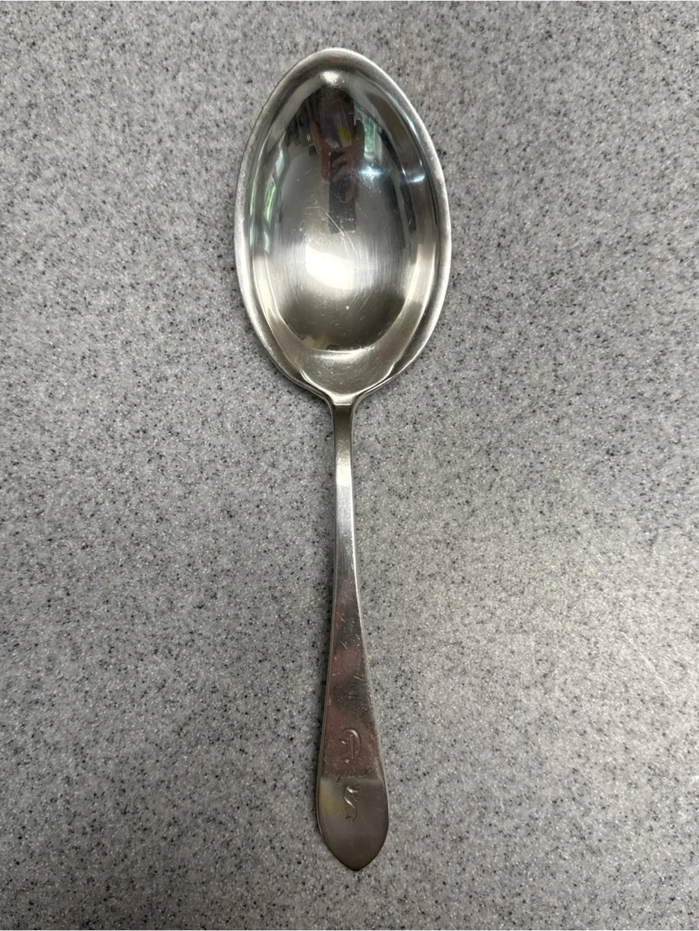 Faneuil Sterling Silver Tiffany large Serving Spoon 9.75
